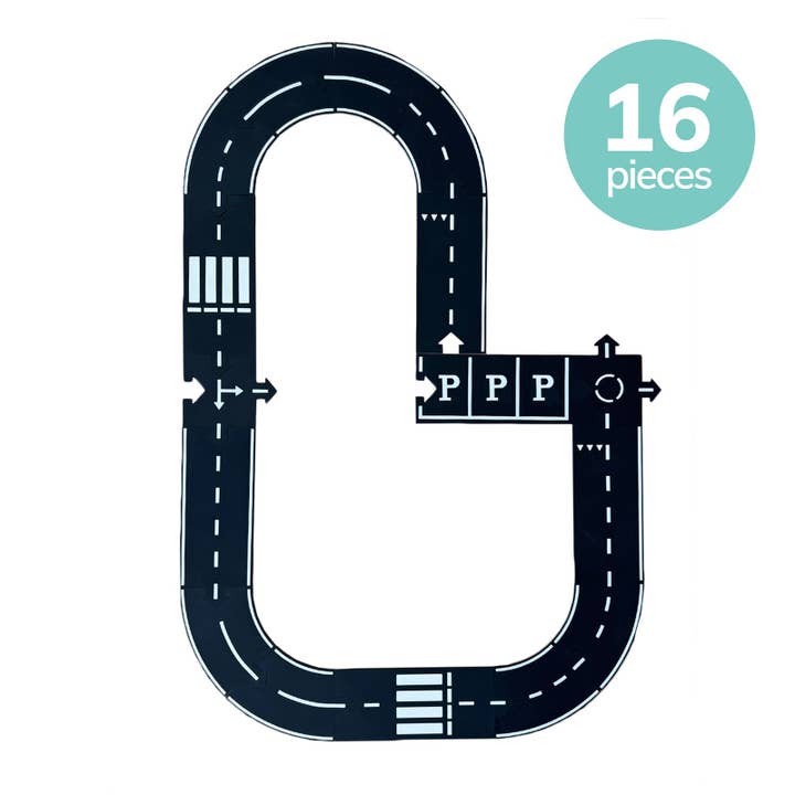 16 PCS Flexible Race Car Track for wholesale by MEKA