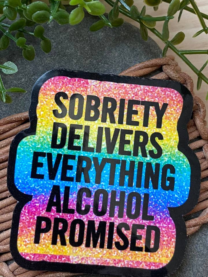Sobriety Delivers for wholesale by Carey Dailey Creations