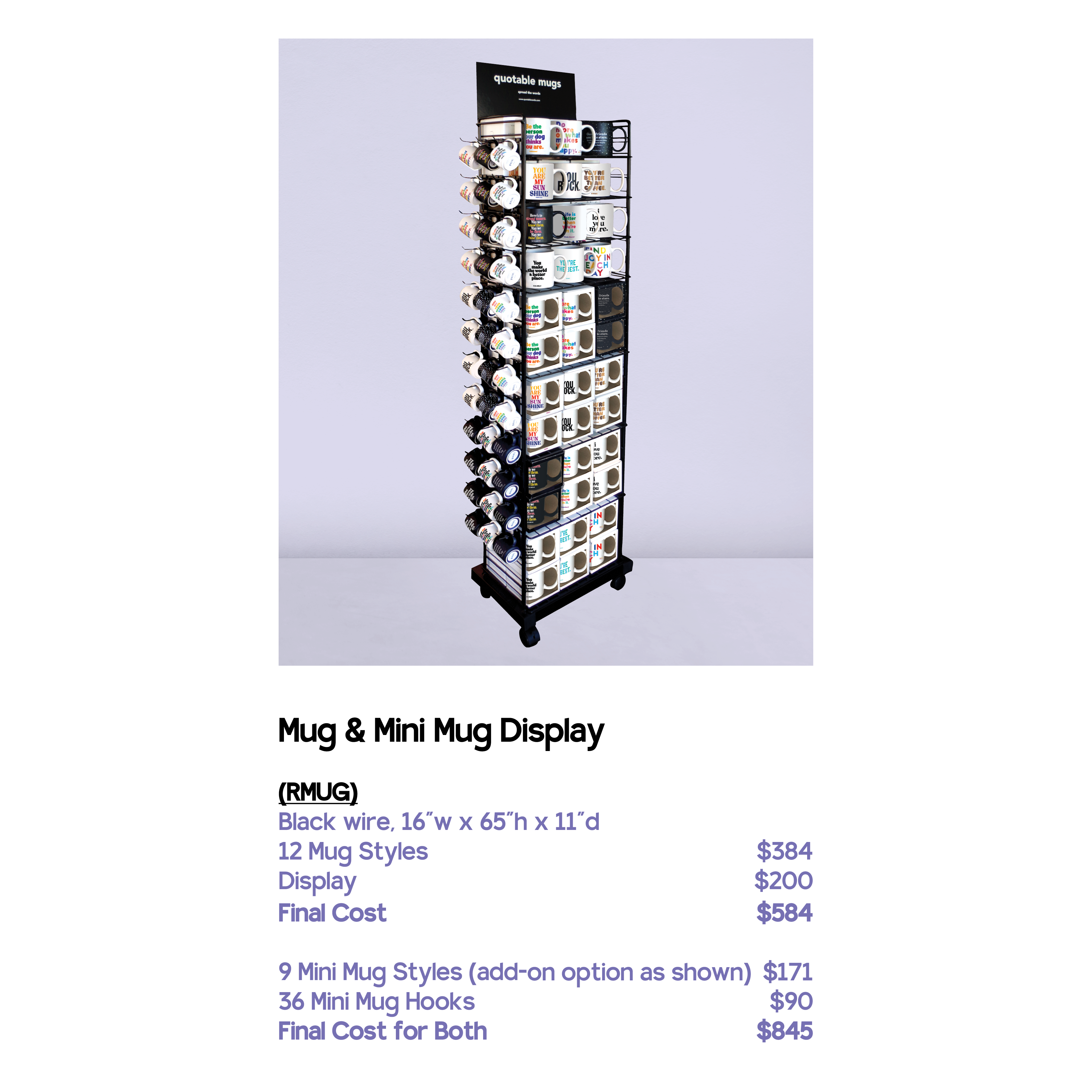 Quotable - Vente Tasse à café - Mugs - G344 - Je t'aime encore plus (en disant)3