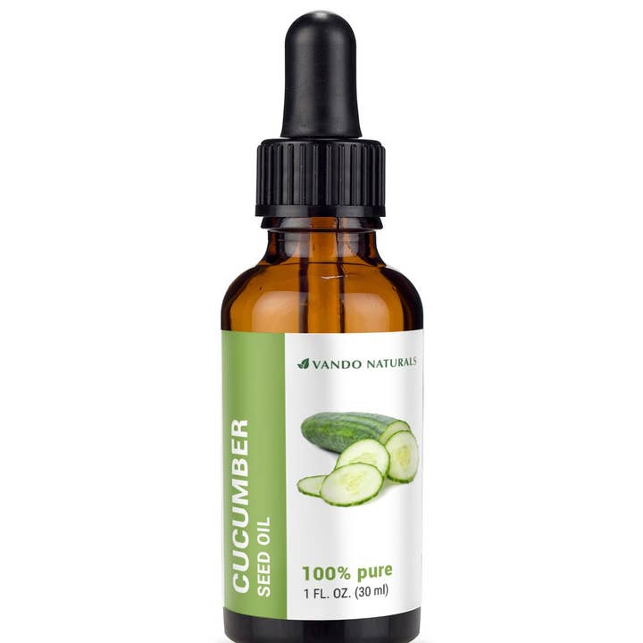 Cucumber Seed Organic Oil 1 fl. oz. for wholesale by Vando Naturals