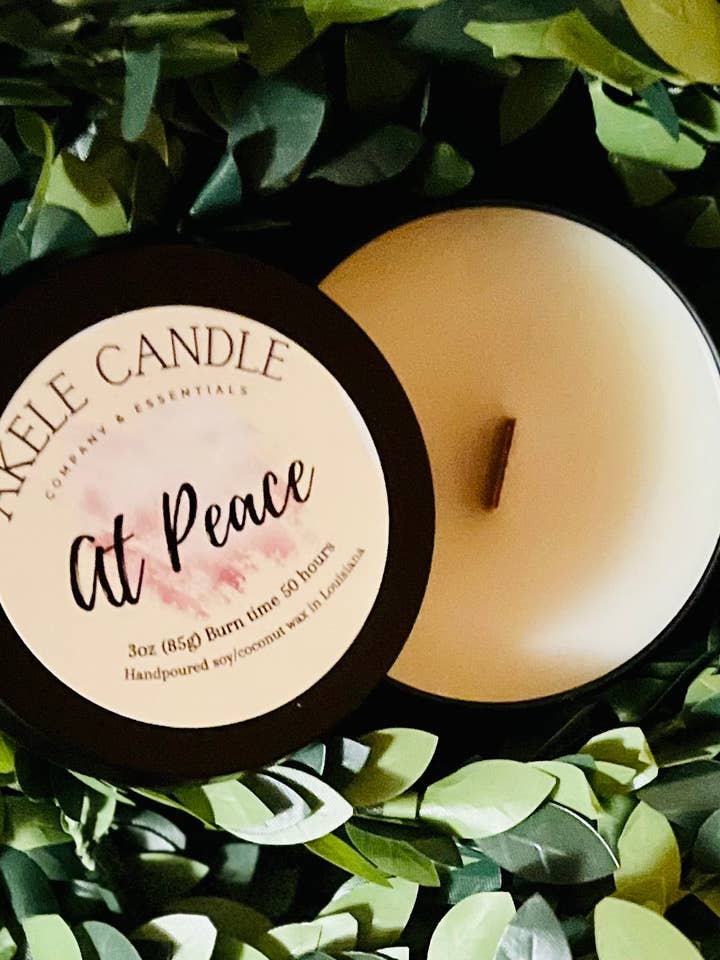 At Peace for wholesale by Akele Candle Company