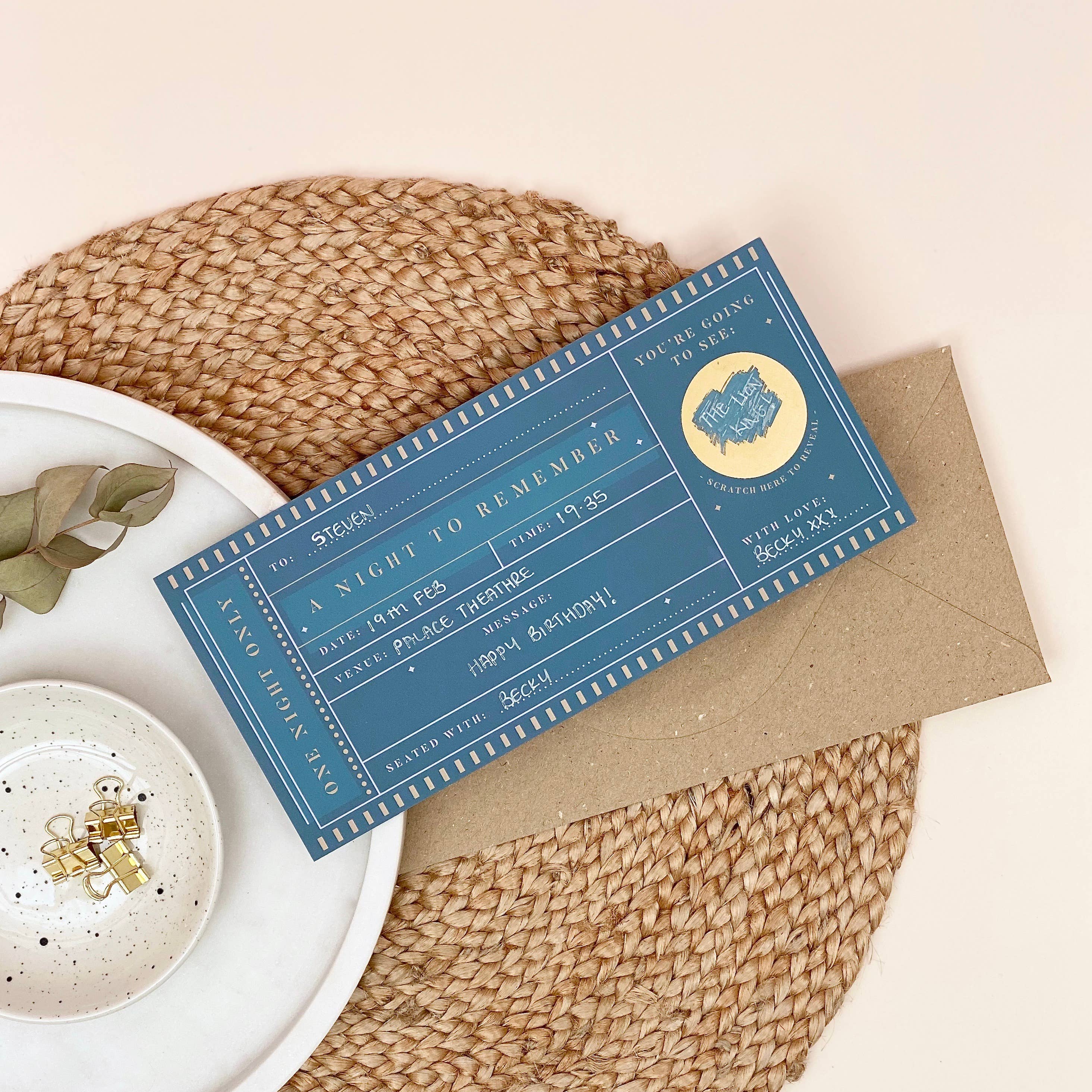 Rodo Creative - Wholesale Birthday Card - Theatre Ticket Scratch Card4