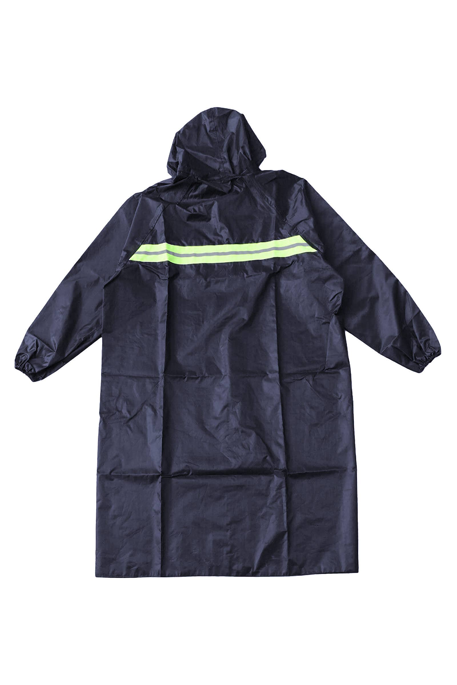 Cap Zone - Wholesale Raincoat - Unisex - Sleek Reflective Hooded Pvc Raincoat3