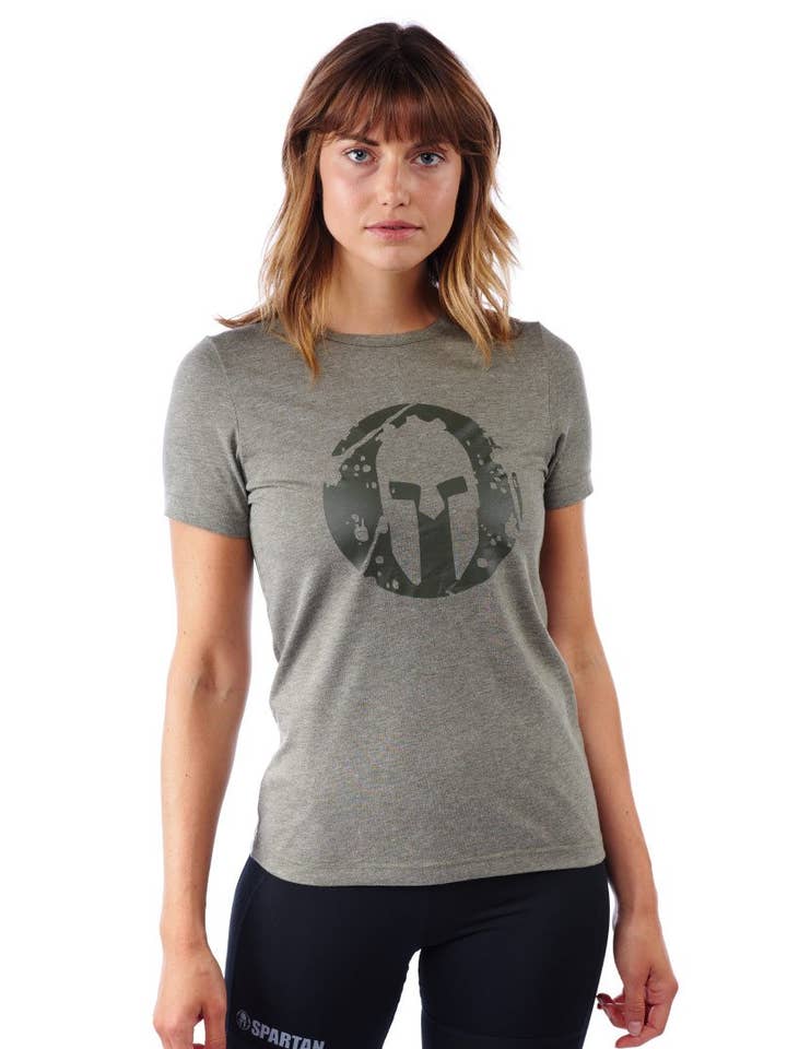 SPARTAN by CRAFT Helmet Logo Tri-Blend SS Tee - Women's for wholesale by Spartan