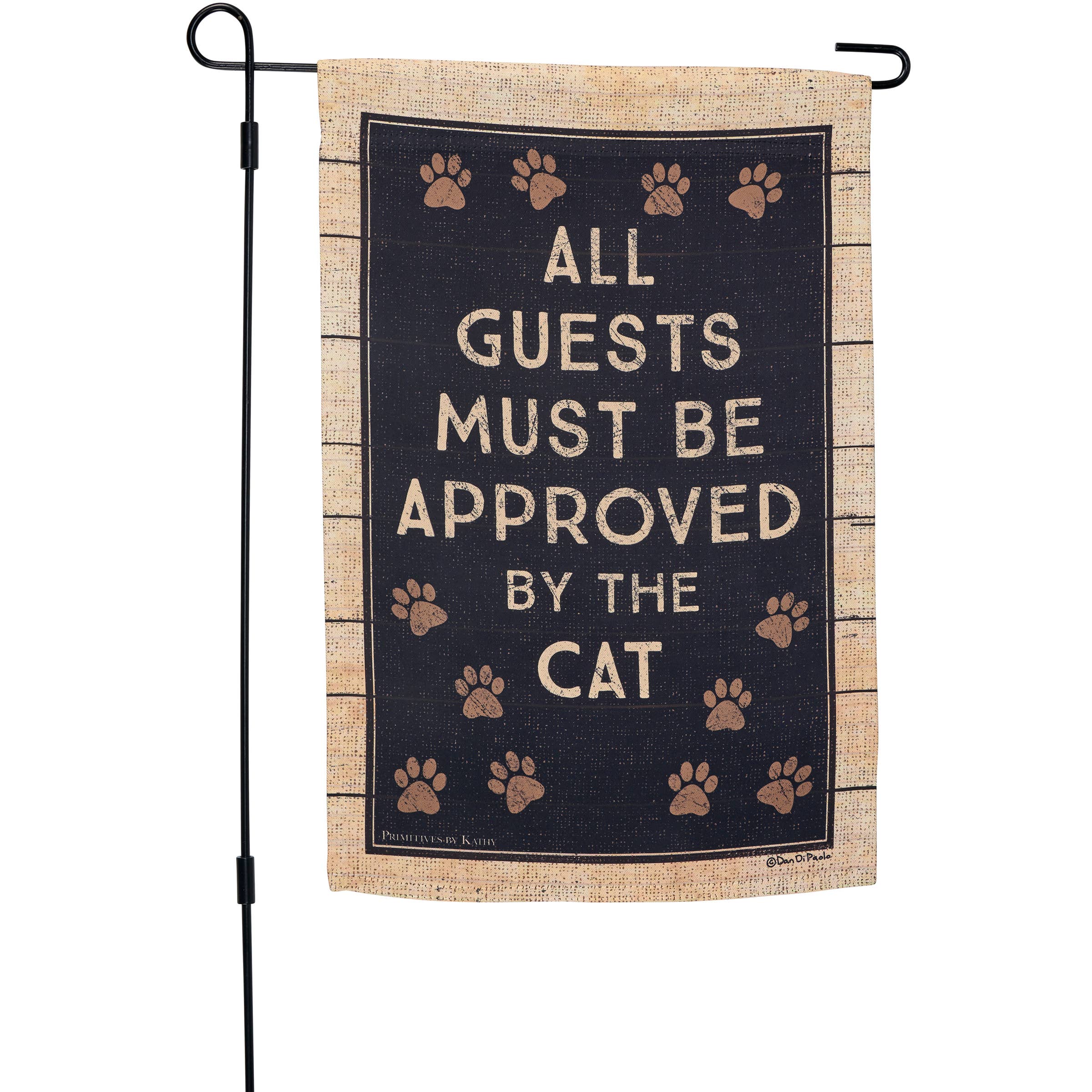 Primitives by Kathy - Wholesale Flag - Approved By Cat Garden Flag0