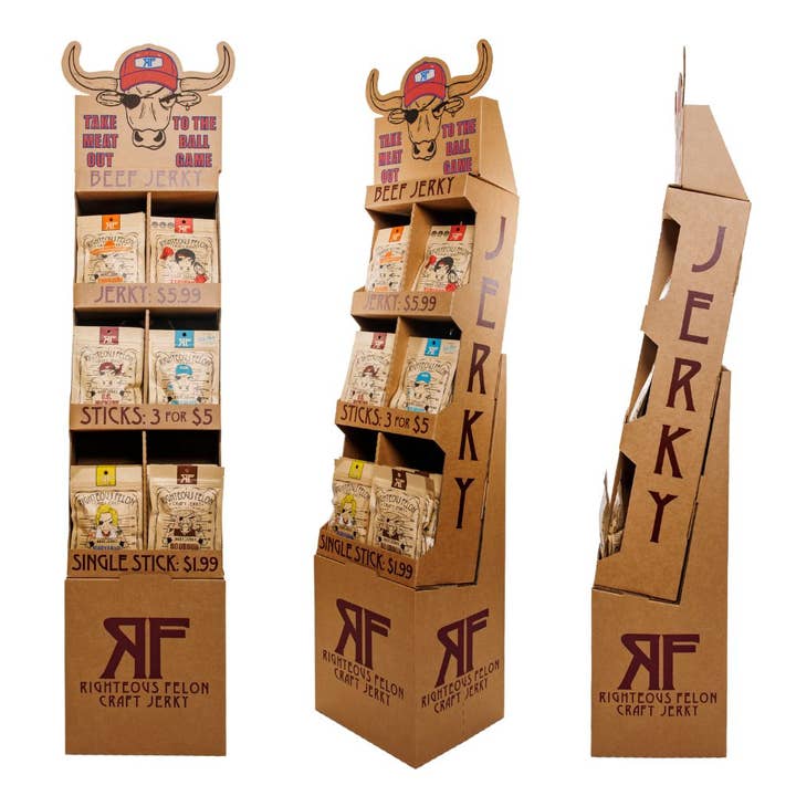 Righteous Felon Craft Jerky - Wholesale Jerky - Variety Shipper