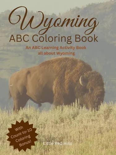 My Wyoming ABC Coloring Book: My Wyoming ABC Coloring Book - Paperback for wholesale by Books by splitShops