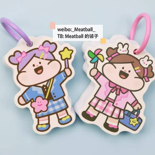 MIC & MIM Premium Paper Shop - Wholesale Learning Cards - Kids & Baby - Meatball | Flash Cards Rainbow Garden4