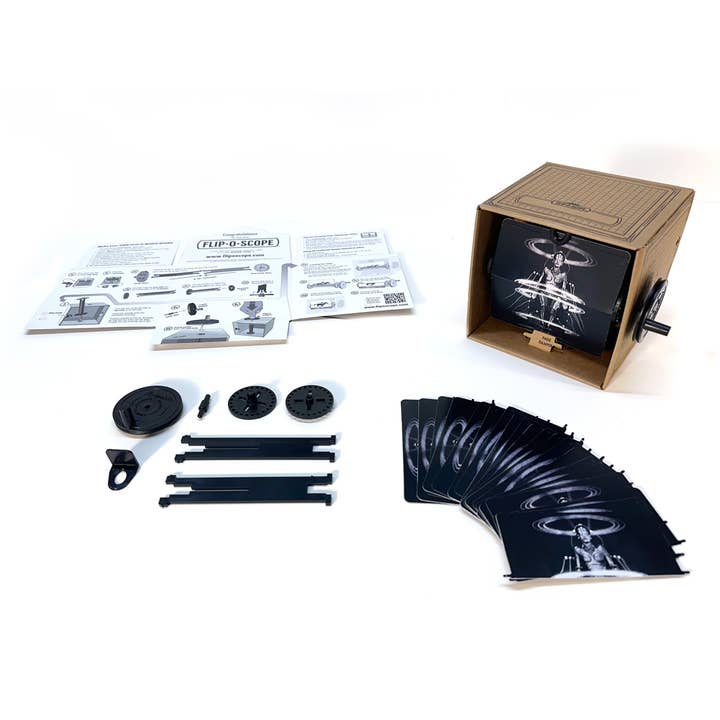Fliposcope - Wholesale DIY Craft Kit - Fliposcope - Metropolis DIY FlipBook Machine Keepsake2