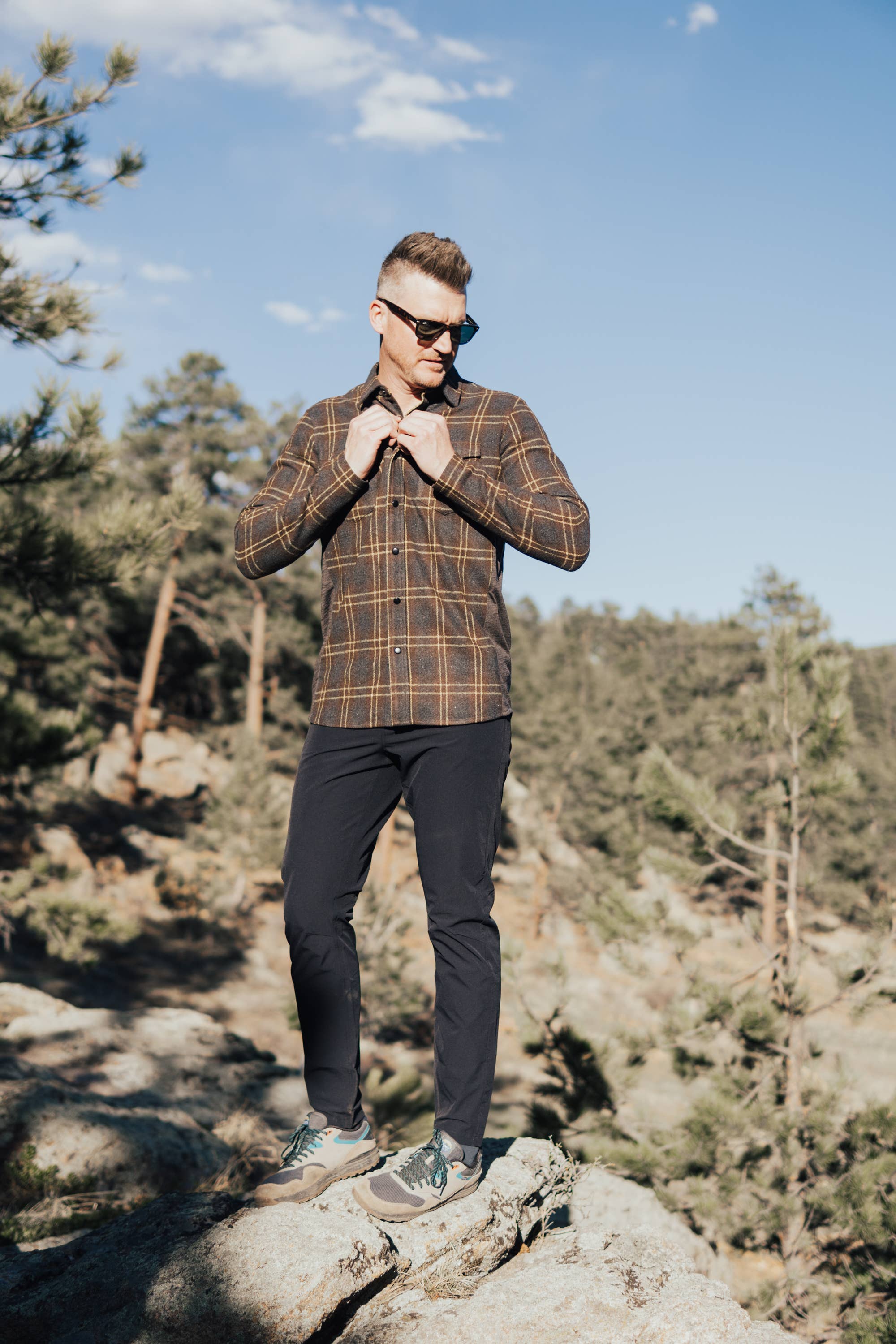 Belong Designs - Wholesale Button Down Shirt - Men's - Men's Deadline Tek Flannel (Restock Coming soon, 12/10)19
