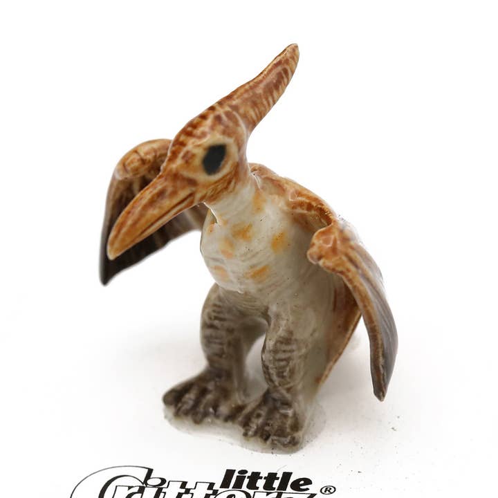 Astro Pterodactyl Porcelain Miniature for wholesale by Little Critterz