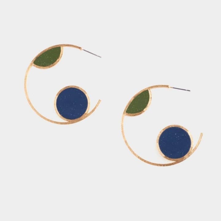 Leah Earrings for wholesale by Siizu