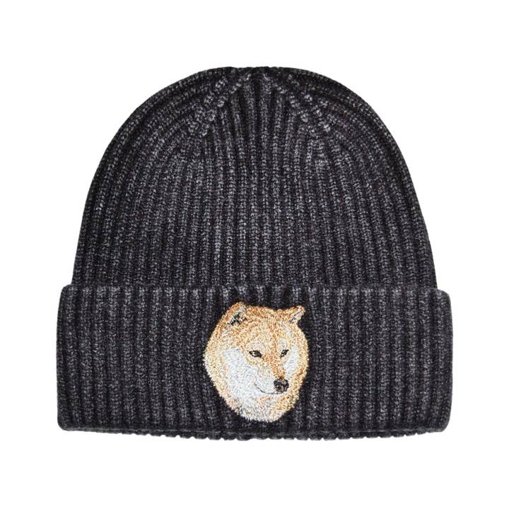 HATPHILE - Wholesale Beanie - Unisex - Hatphile Shiba Inu Embroidered Knit Beanie