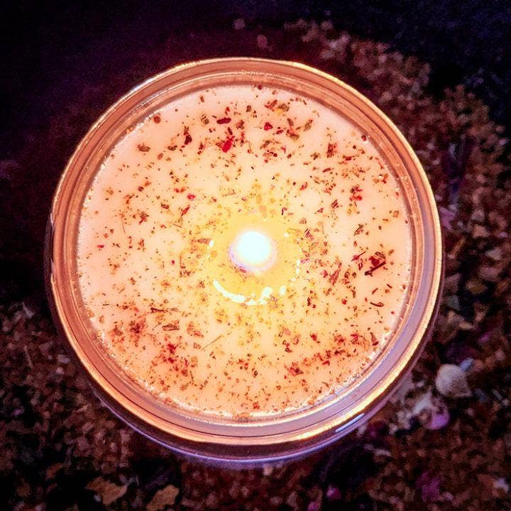 Art of the Root - Wholesale Jar/Filled Candle - Gimme Sugar Soy Candle For Sweetening Spells and Rituals2