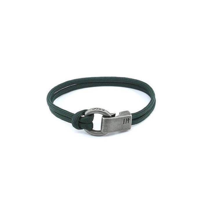 Men's Bracelet | Ribeira - Dark Green for wholesale by Être - Bracelets & Accessories