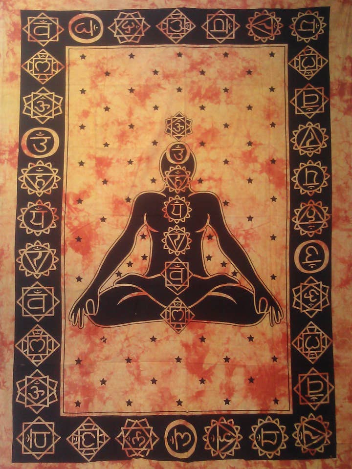 Buddha Yoga Single Tapestry for wholesale by Magic Touch Corp