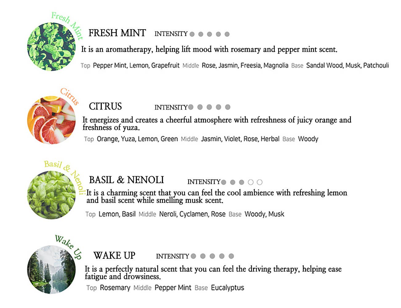 Émerci Black Luxury Car Vent Clip On Air Freshener Gift Set for wholesale on Faire3