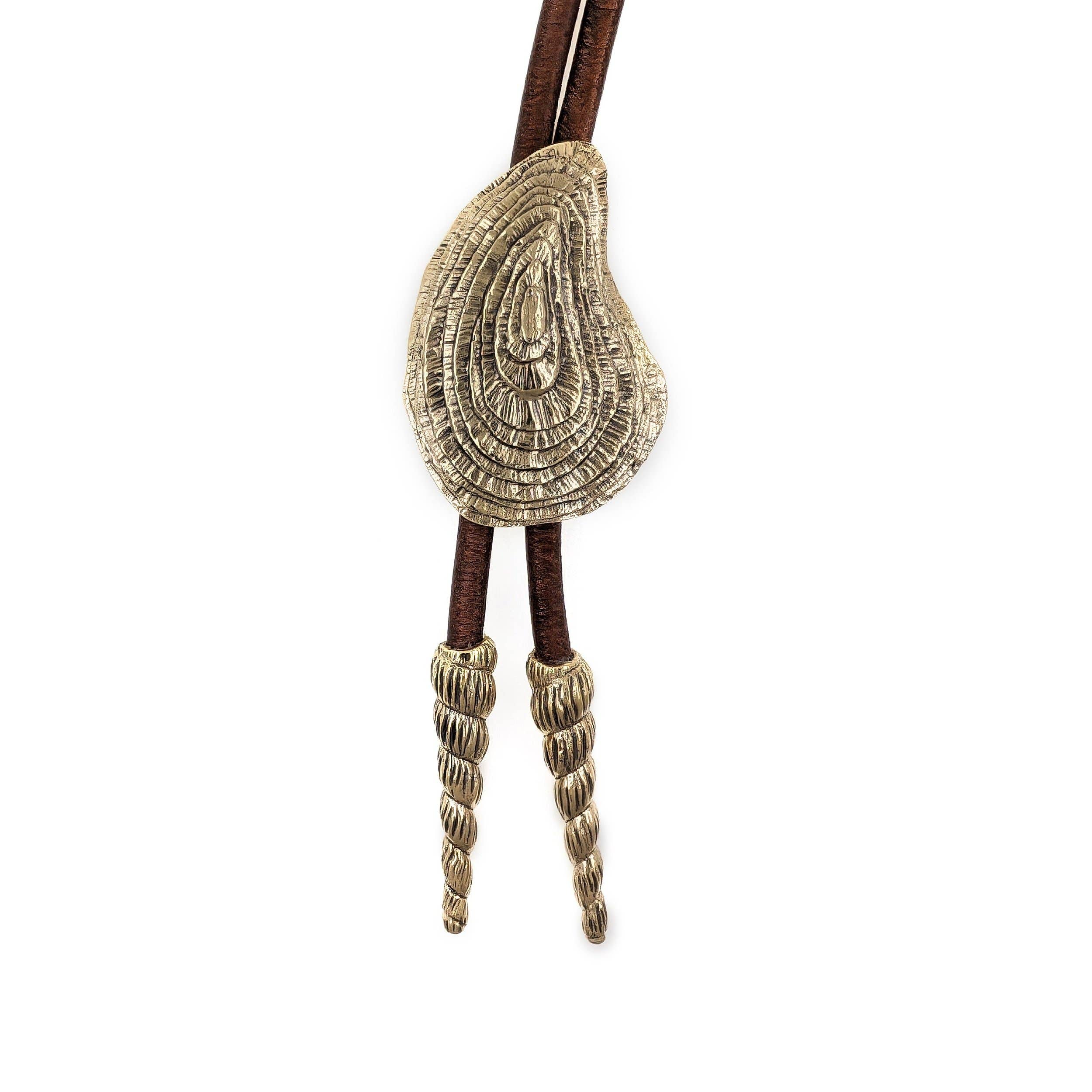 Xenos works - Wholesale Woven Necklace - Oyster Bolo Tie0