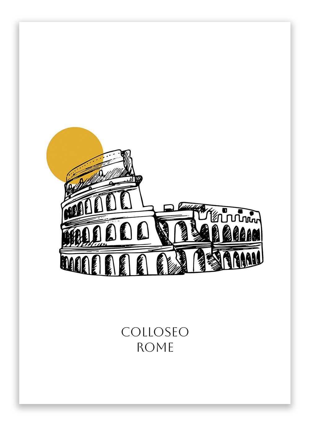 Esque - Wholesale Postcard - Postcard Rome - Colosseum2