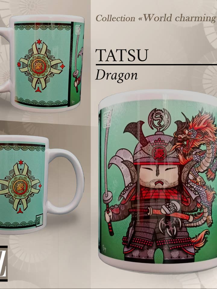 Mugg – Tatsu (Drake) – World Charming Dolls från Japan för wholesale av Miss Iz