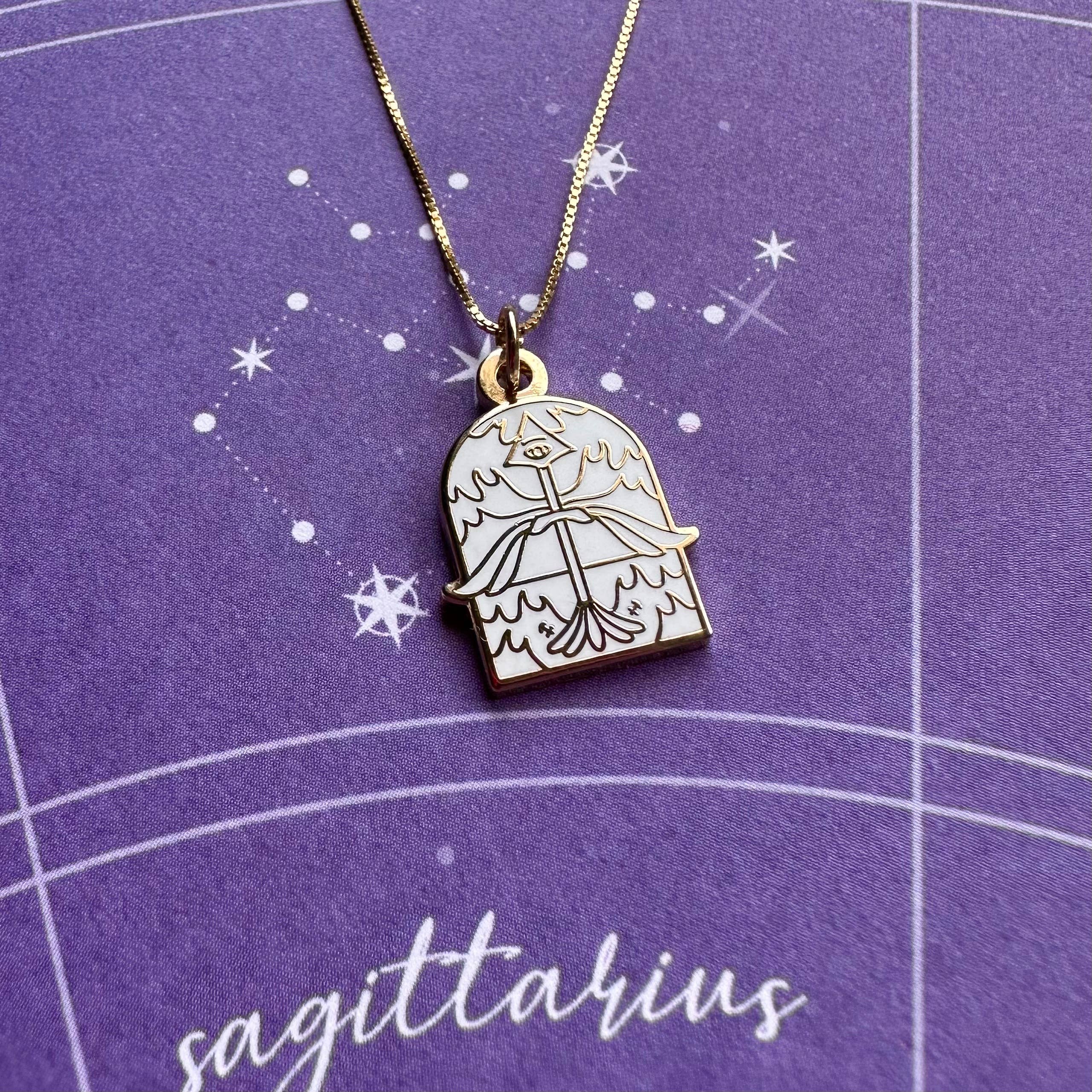 YAMZ: World of Color - Wholesale Pendant/Charm Necklace - Astrology Necklaces | 12 Astrology Signs in 2 Colors6