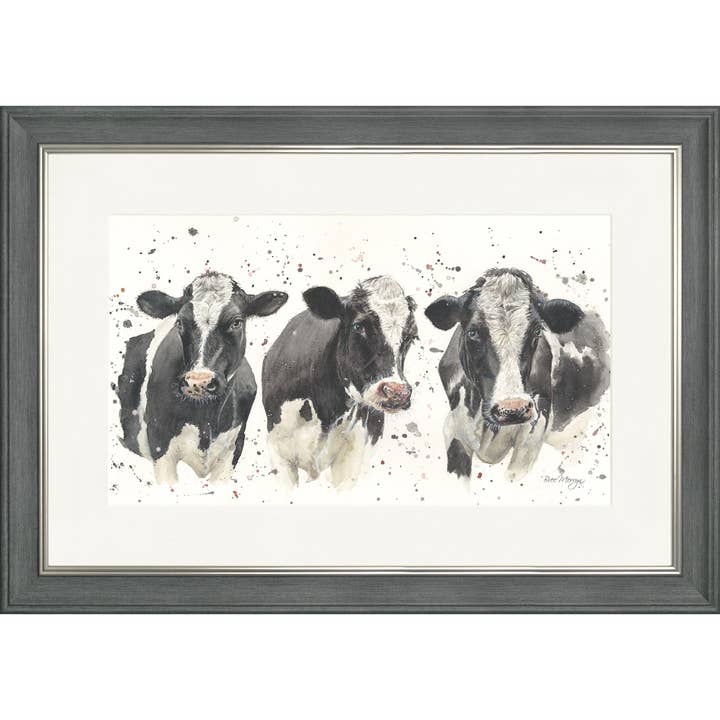 We Are Not Amoosed Rectangular Framed Print for wholesale by Bree Merryn Art Ltd