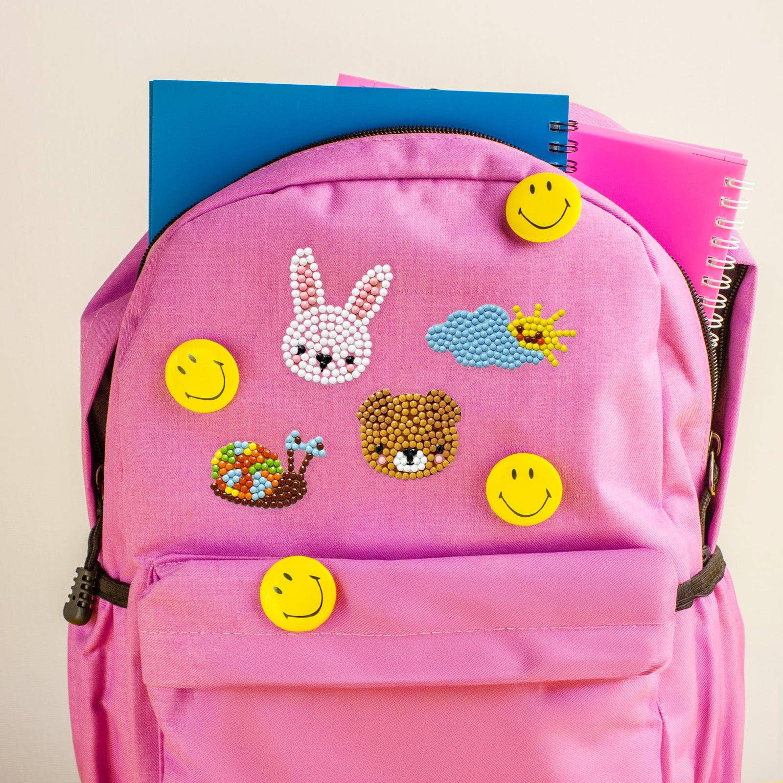 Wrapables.com - Wholesale DIY Craft Kit - Wrapables 5D Gem Painting Diamond Art Kits, 44pc Animals5