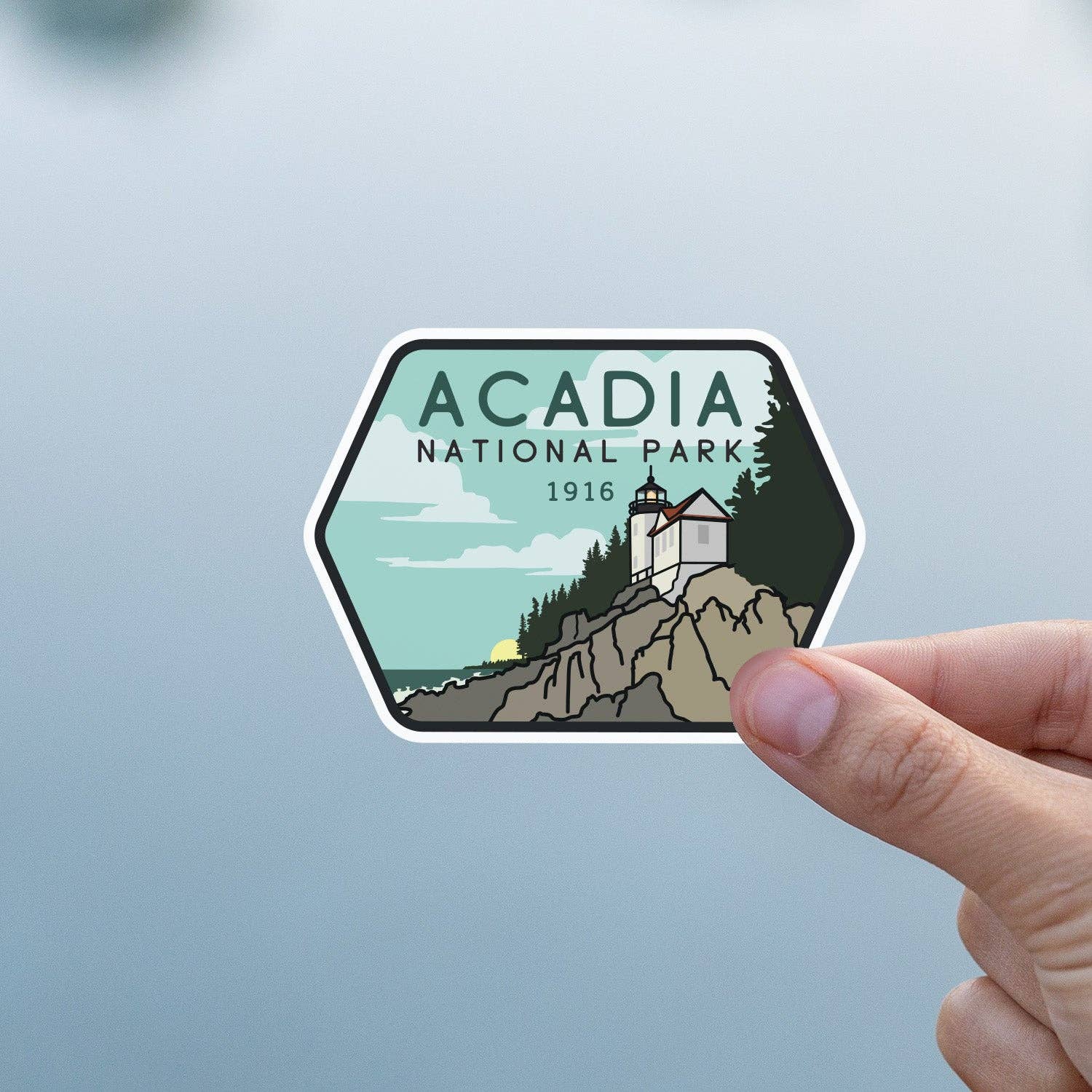 Squatchy - Wholesale Sticker - Acadia National Park Sticker8