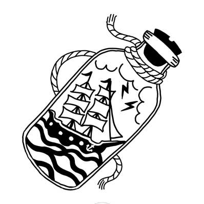 Botella al mar para venta al por mayor de Sioou