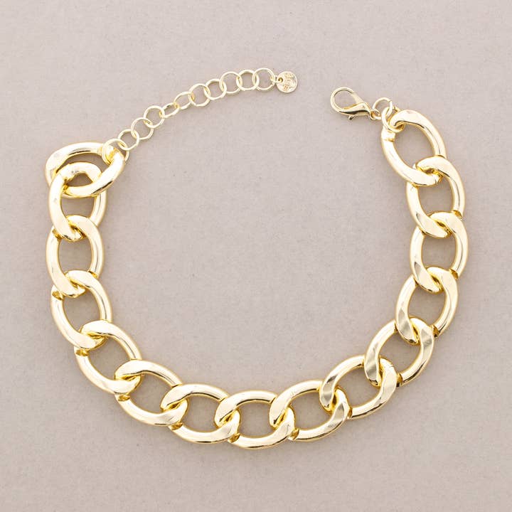 Collier en métal Eslabones pour la vente par Sonata