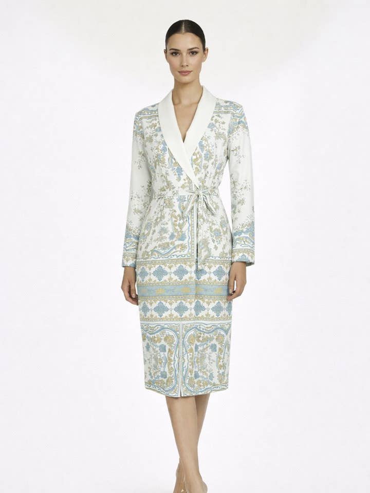 Robe Comprido Branco Marelia por atacado de Wrap Up by VP