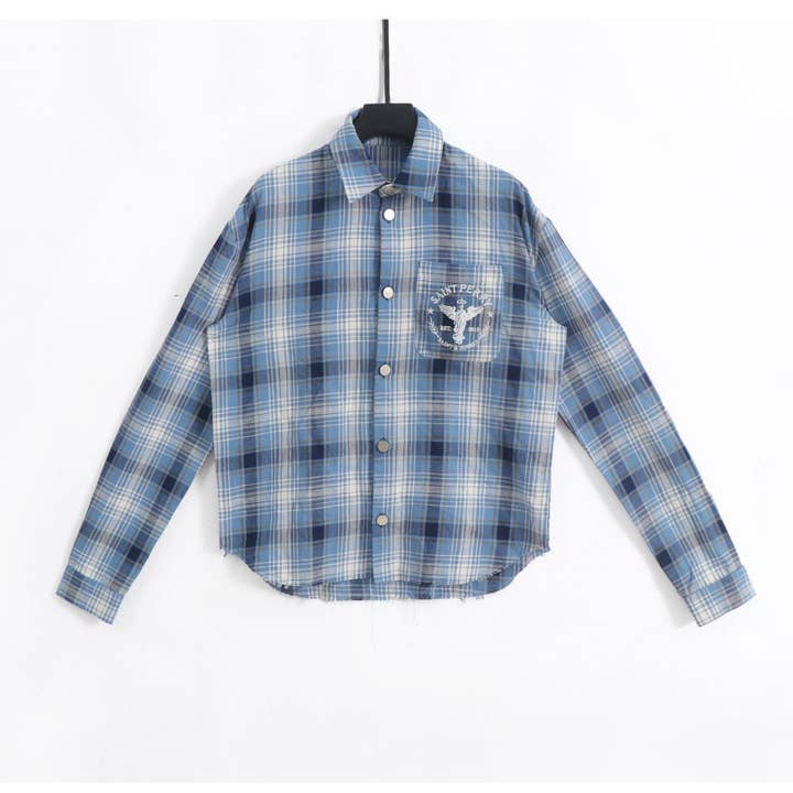 Ånder af sommer flannelskjorte for engroshandel hos SAINT PERRY