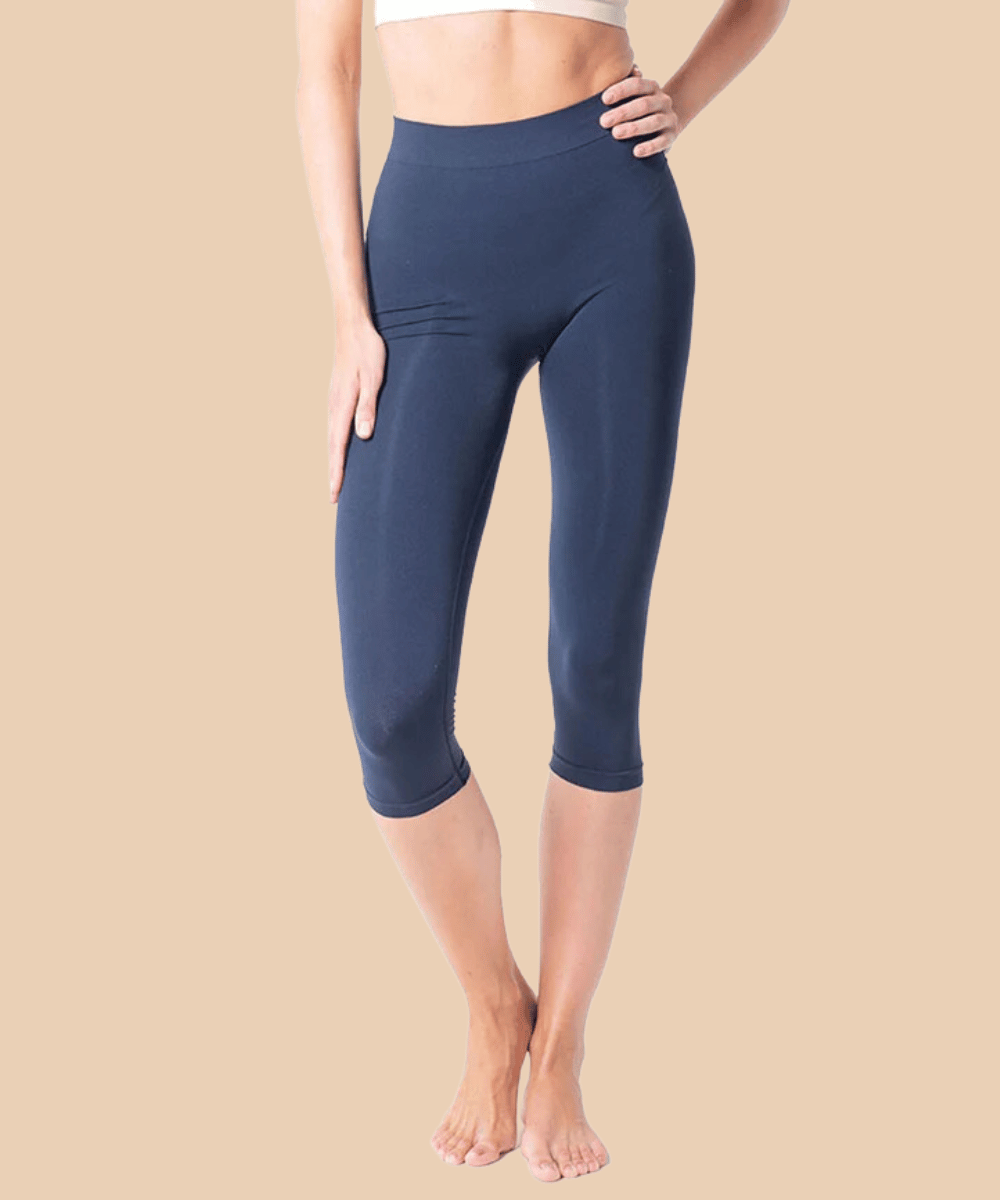 Anaissa - Wholesale Athletic/Lounge Leggings - Women's - Pack-2 Capri Push Up Leggings 160 den FIR Technology Lena7