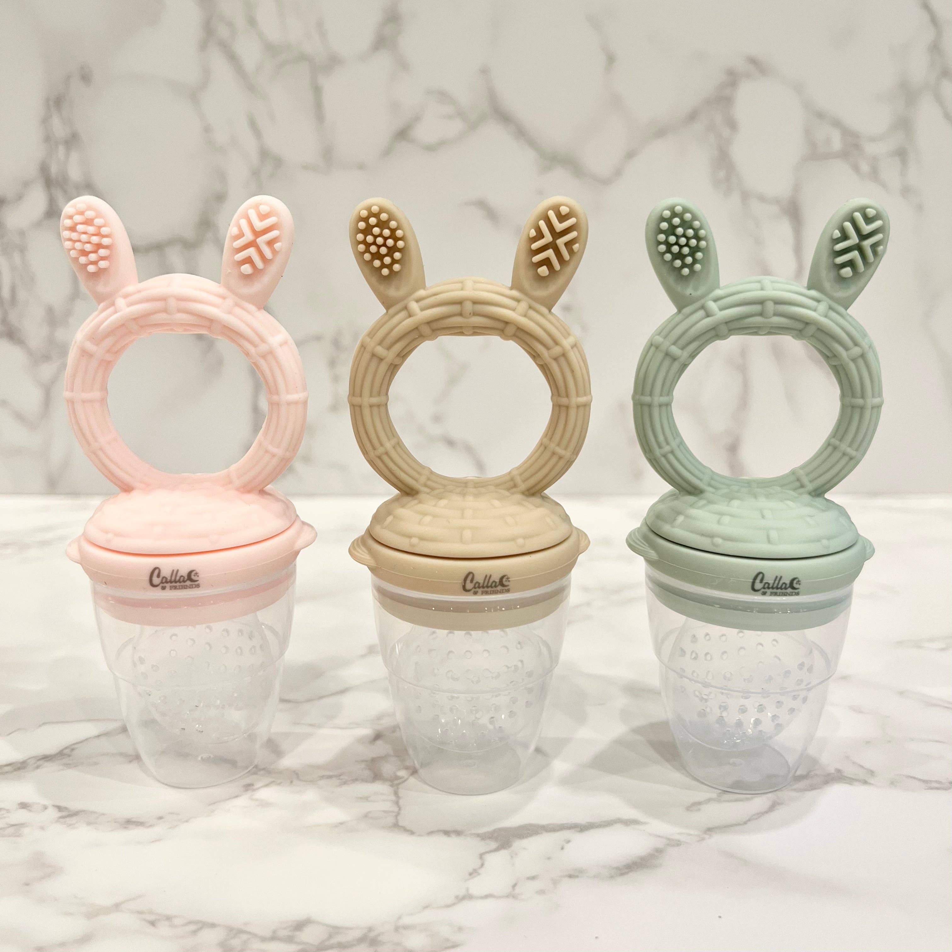 Calla & Friends – wholesale Feeding set – Baby – The Nourishing Nibbler Bunny Feeder7