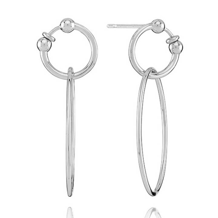 Crossed Hoop Earrings for wholesale by The Style K