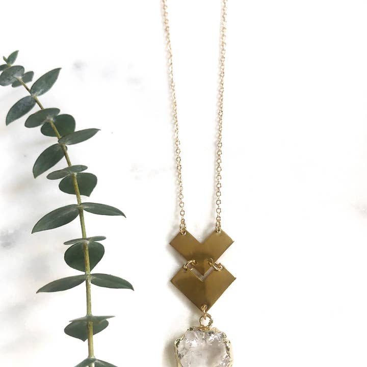 GeoMetricGem – Engroshandel Halskæde med vedhæng – Bailey halskæde