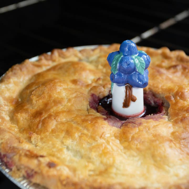 Fox Run Brands – Engroshandel Køkkenredskab – Fox Run Blåbær Pie Vent, Pie Bird til Bagning, 1,75” x 3"5