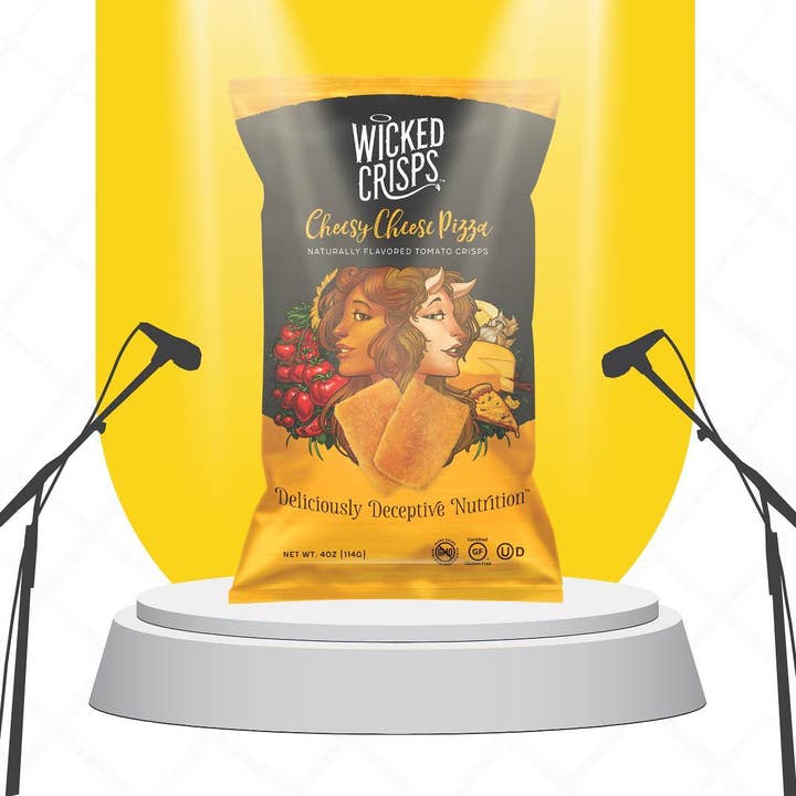 Wicked Crisps – Großhandel Chips – Wicked Crisps Cheesy Cheese Pizza Gemüsechips2