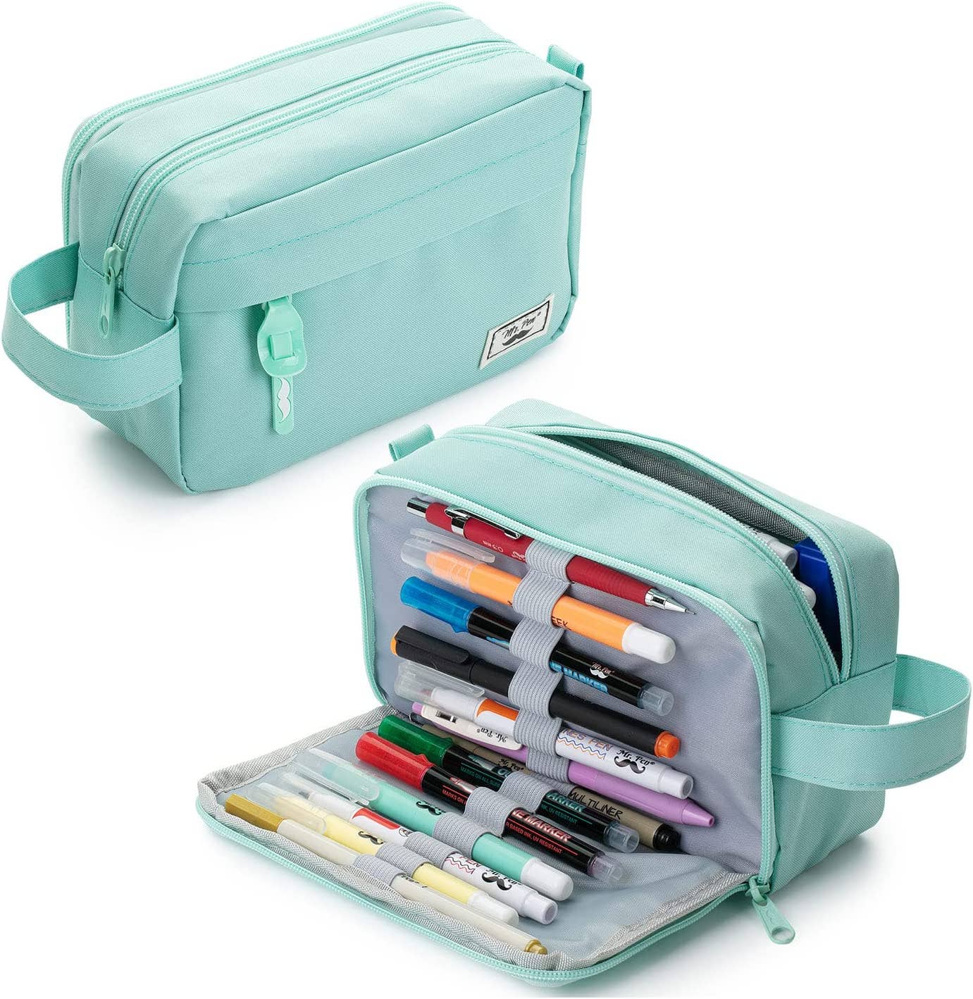 Mr. Pen- Pencil Case, Pink, Pencil Bag, Cute Pencil Case