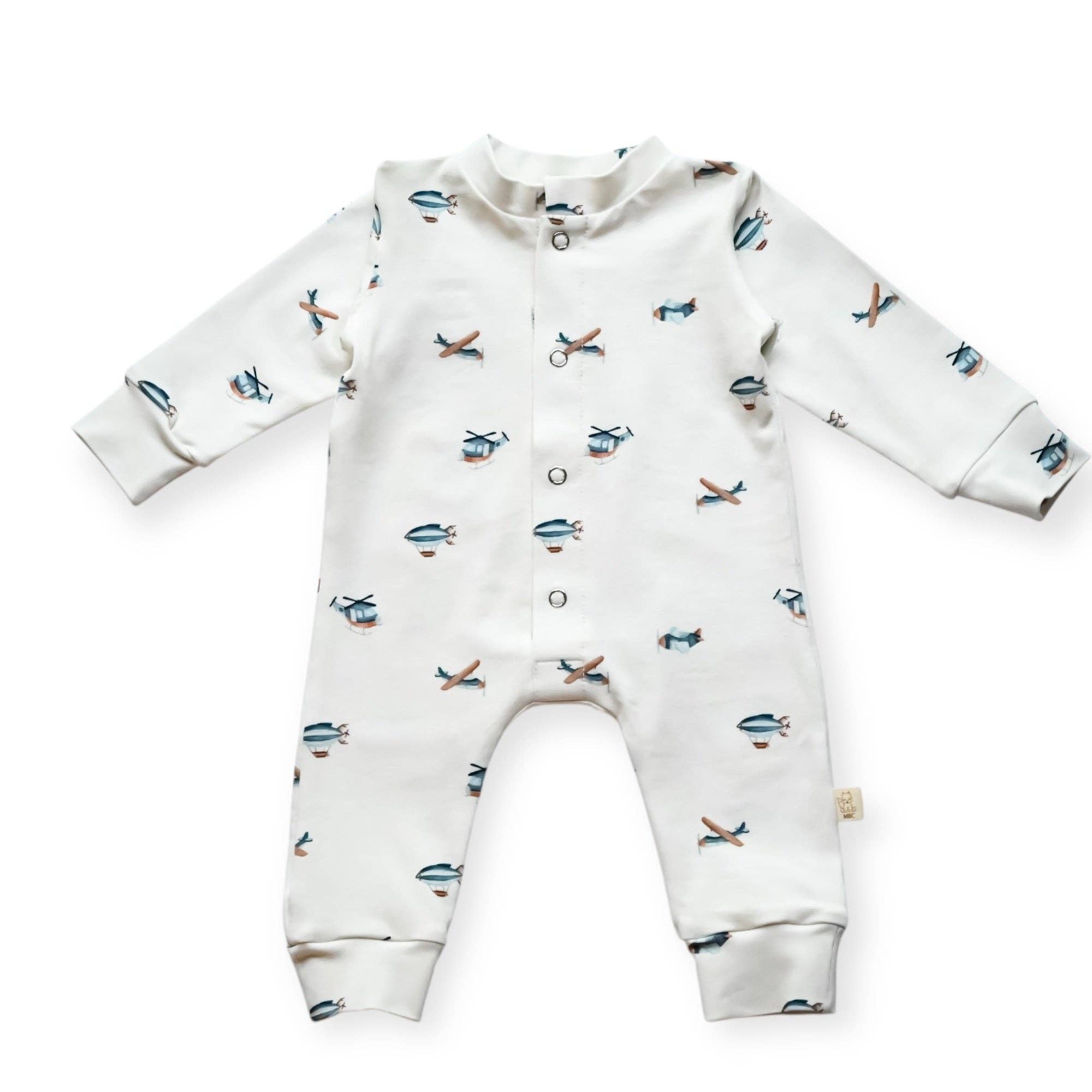 Moalie – wholesale Byxdress - Baby – Overall Flygplan0