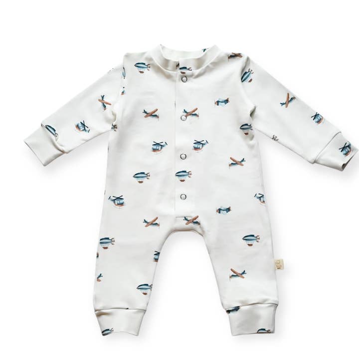 Moalie – wholesale Byxdress - Baby – Overall Flygplan