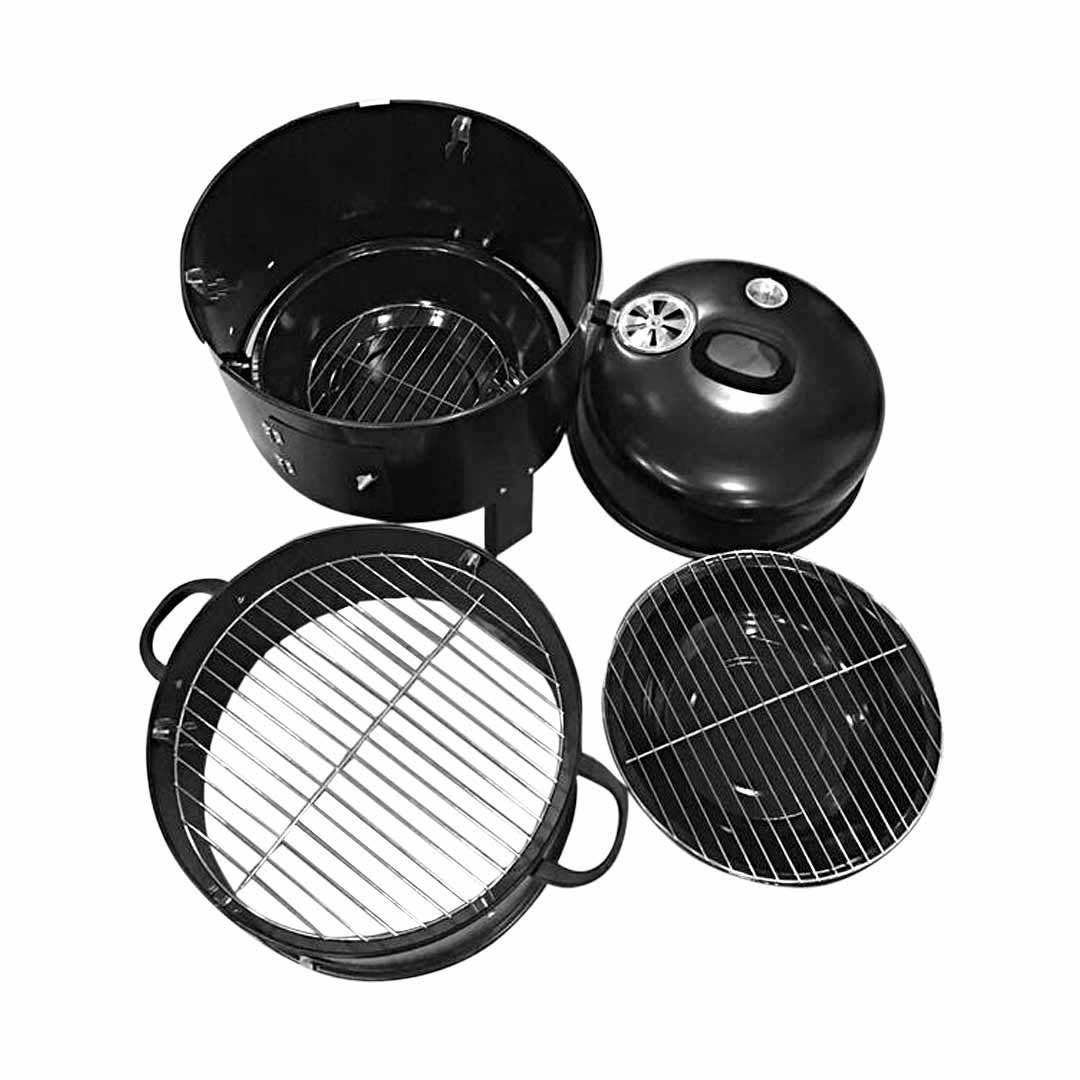SOGA International Pty Ltd - Wholesale Outdoor Grill Tools - SOGA 3 In 1 BBQ Smoker Charcoal Grill2