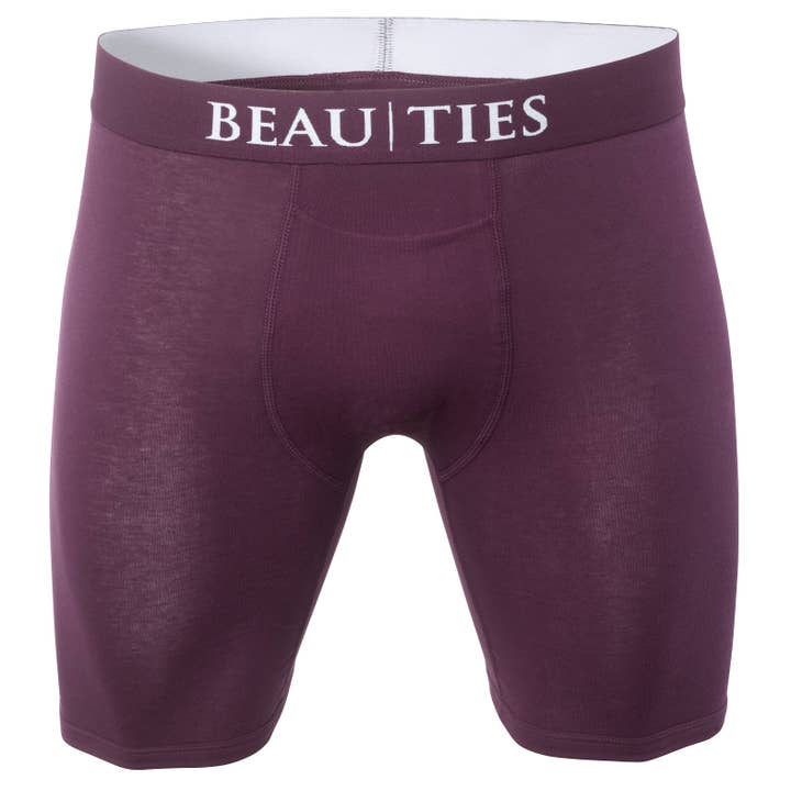 Boxers - Bordeaux pour la vente par Beau Ties of Vermont