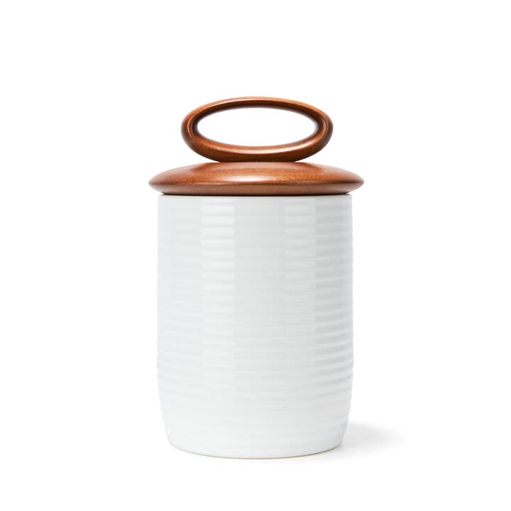 Breaking Bread Medium Canister for wholesale by Nambe