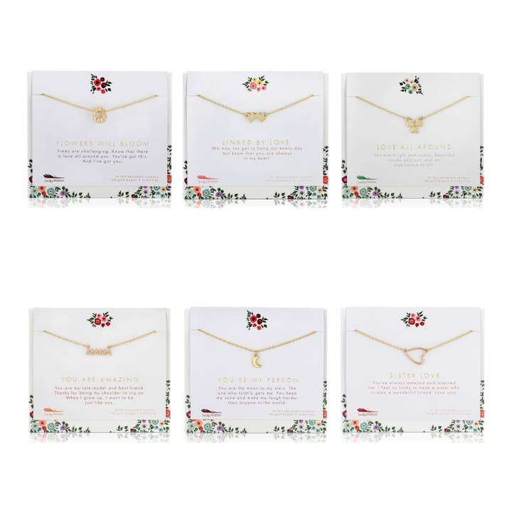 Friend/Family Asst - 4 of each Style - 24 pc (no display) for wholesale by Lucky Feather