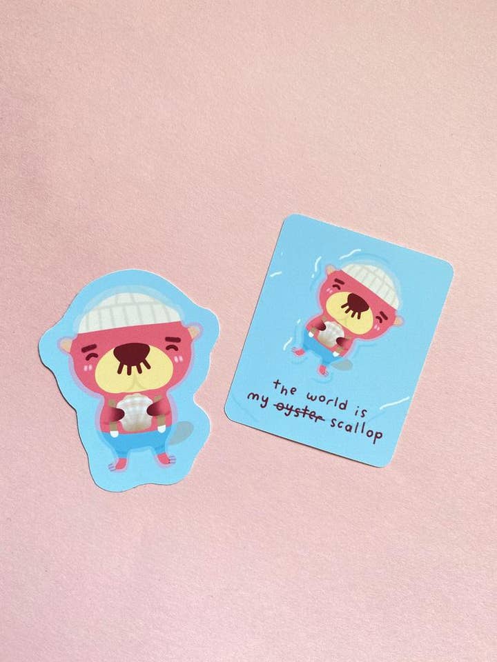 Animal Crossing Pascal Sticker for wholesale by HeySoosie