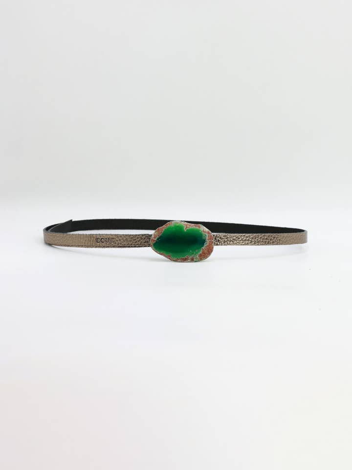 Cintura Vita Bronzo - Agata Verde per la vendita all'ingrosso da parte di Ecue