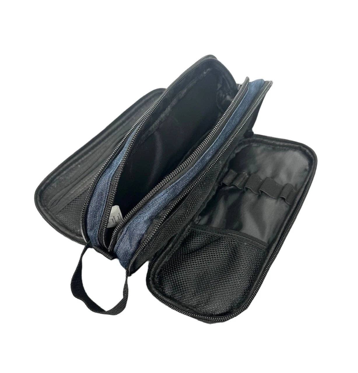 My Wholesale Warehouse – wholesale Pencil case/pouch – Aroosh Triple Pocket Zipped Pencil Case1