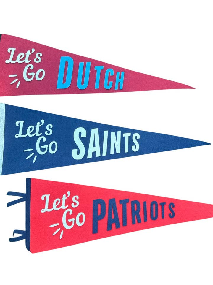 Tilpassede fanvimpler for engroshandel hos Spirit Society Co.