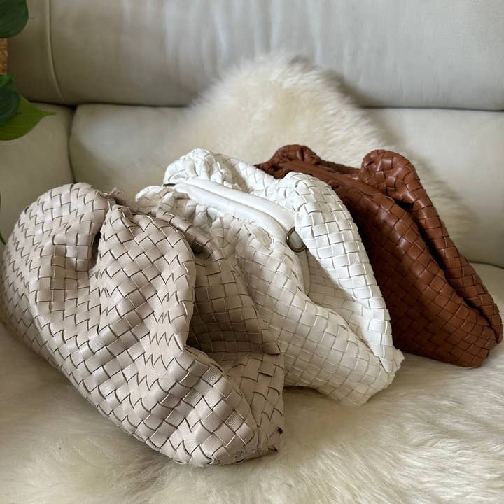 Zhade - Wholesale Clutch Bag - Women's - POUCH NAPPA weave -large14